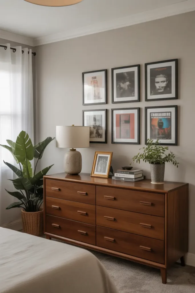 Above-the-Dresser Album Wall