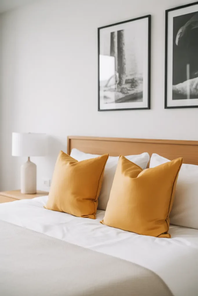 Mustard Yellow Throw Pillows for a Modern Touch