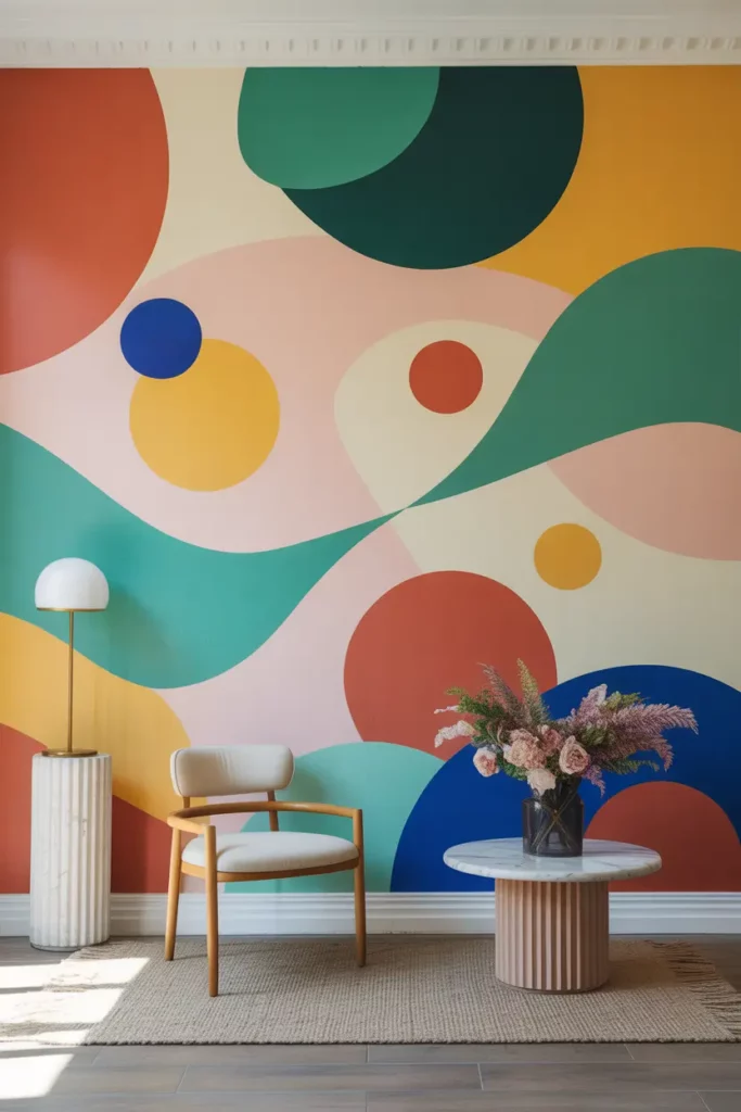 Painted Mural for a One-of-a-Kind Wall