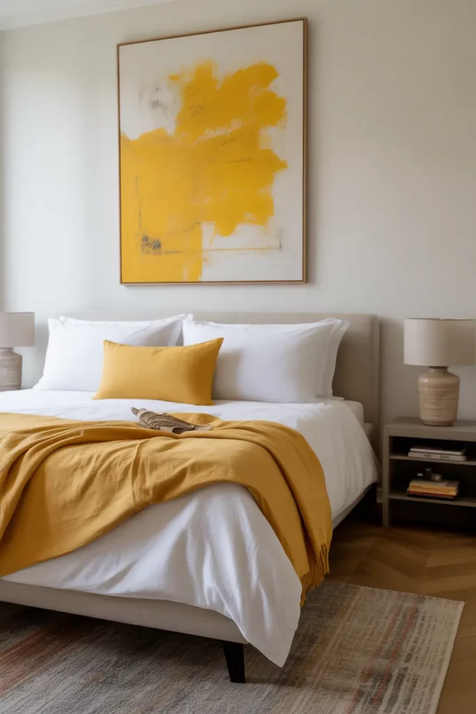 Yellow Artwork to Personalize Your Space